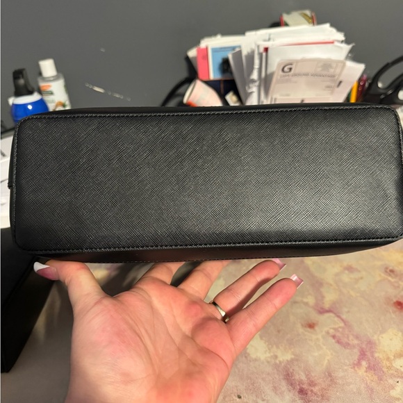 Kate spade black glitter set.  Tote, wallet and tote, Cosmetic pouch. (3 pcs) - Picture 4 of 16